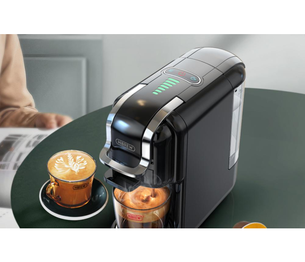 HiBrew Kapsułkowy ekspres do kawy 5w1 H2B (czarny) - 1120763 - zdjęcie 4